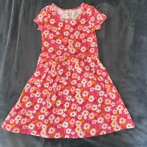 Jumping beans girls floral short sleeve dress